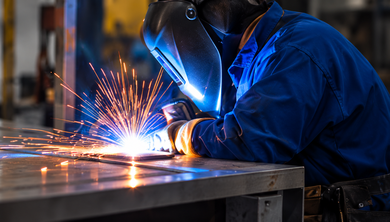 Soldagem e fabricação de conjuntos de caldeiraria