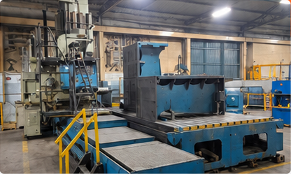 Parque industrial e máquinas pesadas da USIMABE