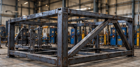 Estrutura de caldeiraria pesada